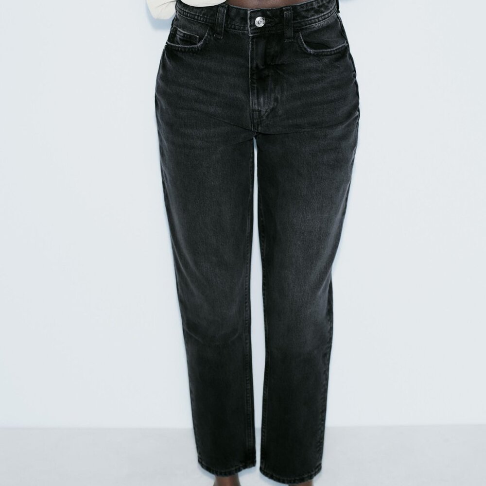 Zara HR Mom jeans 30" size 8 - Picture 1 of 4